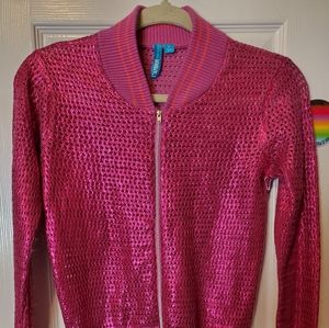 Metallic Pink Jacket
